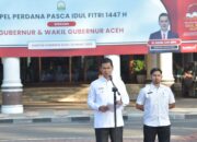 Sekda Aceh Pimpin Apel Perdana Pasca Idul Fitri, Ajak ASN Tingkatkan Kinerja dan Disiplin