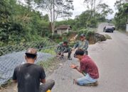 Kodim 0119/Bener Meriah pasang Beronjong di Kecamatan Bener Kelipah