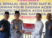 Kapolda Aceh Hadiri Halal Bihalal Idulfitri 1447 H Bersama Purnawirawan dan Warakawuri di Banda Aceh