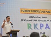 M. Nasir Buka Forum Konsultasi Publik RKPA 2027, Dorong Pembangunan Tangguh dan Sinergi Pusat-Daerah