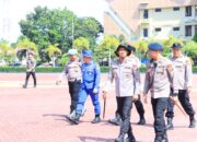 Polda Aceh Simulasikan Sispamkota, Tegaskan Pelayanan Humanis Jelang May Day 2026