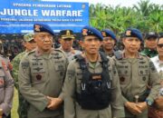 Kapolda Aceh Buka Pelatihan Jungle Warfare di Cot Girek, Tekankan Kemampuan Personel