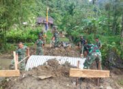Pembangunan Jembatan Aramco di Aceh Selatan Terus Dikebut, TNI dan Warga Perkuat Akses Transportasi di Desa Pedalaman