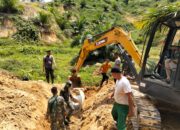 Satgas TMMD Kodim 0104/Aceh Timur Tuntaskan Pemasangan Gorong-Gorong dan Kebut Pembangunan RTLH di Pedalaman Alue Canang Aceh Timur