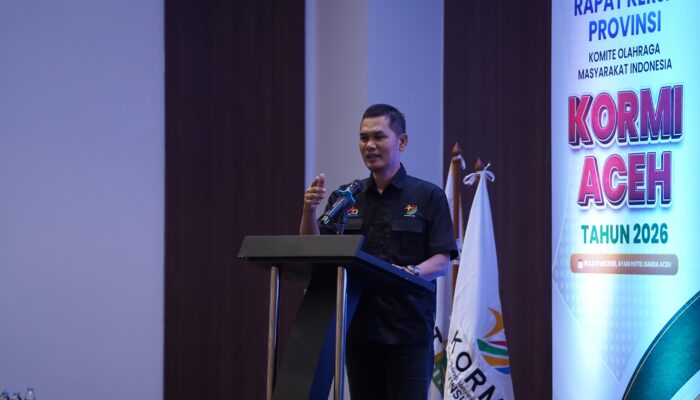 Sekda Aceh Dorong KORMI Perkuat Budaya Olahraga Masyarakat