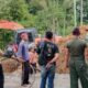 Dandim 0108/Aceh Tenggara Tinjau Progres Pembangunan Jembatan Gantung Perintis di Desa Kati Maju