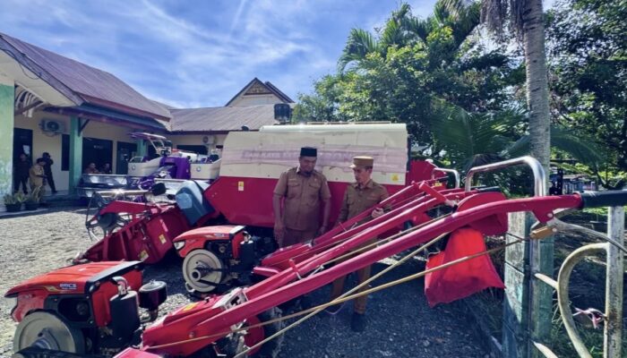Aceh Barat Terima Bantuan 12 Unit Alsintan dari Pusat: Hand Traktor dan Combine Harvester Tingkatkan Hasil Panen 2026