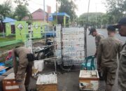 CCTV CC Room Jadi Dasar, Satpol PP-WH Banda Aceh Tertibkan PKL di Ulee Lheue