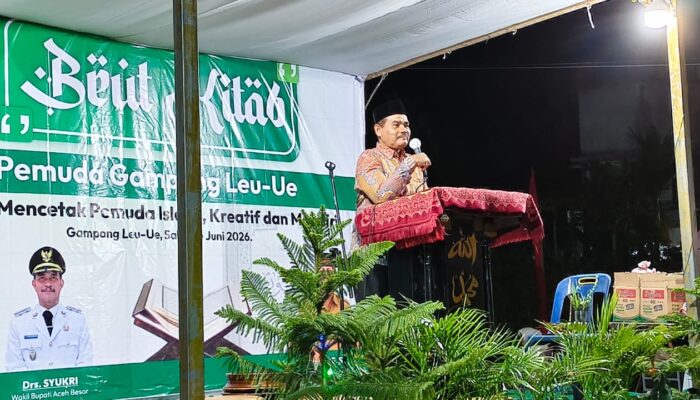 Pemerintah Aceh Besar Apresiasi Peluncuran Program Beut Kitab Pemuda Gampong Leu Ue