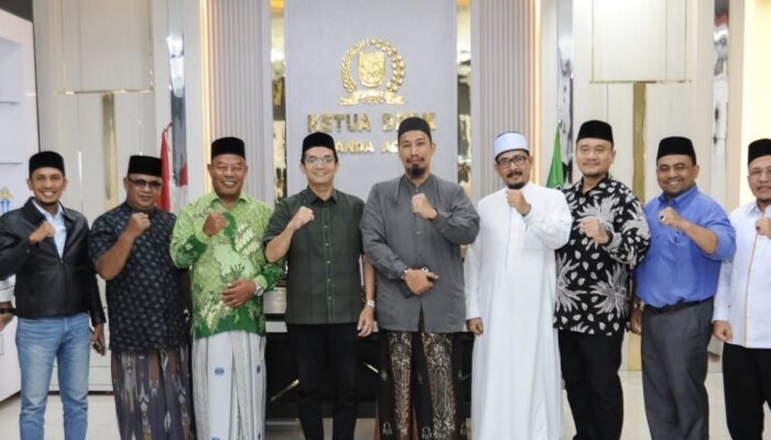 Ketua DPRK Banda Aceh Bahas Penguatan Dakwah Digital Saat Terima Audiensi Pengurus NU