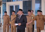 Bupati Aceh Besar Lantik JPT Pratama dan Administrator, Tekankan Amanah Jabatan dan Peningkatan Kinerja
