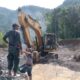 Kodim 0108/Agara Bangun Normalisasi Sungai di Desa Teger Miko Aceh Tenggara