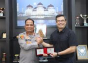 Kapolda Aceh Jalin Silaturahmi dengan DJBC Aceh, Perkuat Sinergi Penegakan Hukum