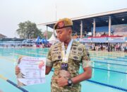 Prajurit Yonarhanud 5/CSBY Kodam Iskandar Muda Raih Prestasi Gemilang pada Kejuaraan Nasional Piala Kemenpora RI Swimming Championship 2026