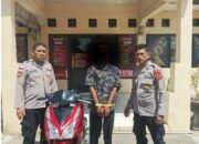Polsek Kuta Raja Amankan Terduga Pelaku Curanmor, Diduga Kerap Menginap di Rumah Korban