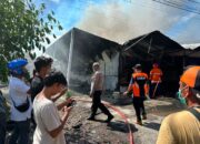 Polisi Selidiki Penyebab Terbakarnya Dua Ruko, Rumah Hingga Warkop di Lamteumen Timur Banda Aceh