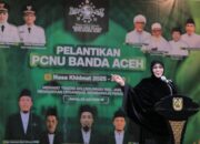 Illiza Hadiri Pelantikan PCNU Banda Aceh 2025-2030, Ajak Perkuat Sinergi Bangun Umat