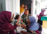 Satgas TMMD ke-129 Gandeng DP3AK Gelar Posyandu di Beutong, TNI Pastikan Ibu dan Anak Dapat Layanan Kesehatan Optimal