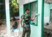 Rumah Reyot Tinggal Kenangan, RTLH TMMD Kodim 0107/Aceh Selatan Masuk Tahap Pengecatan