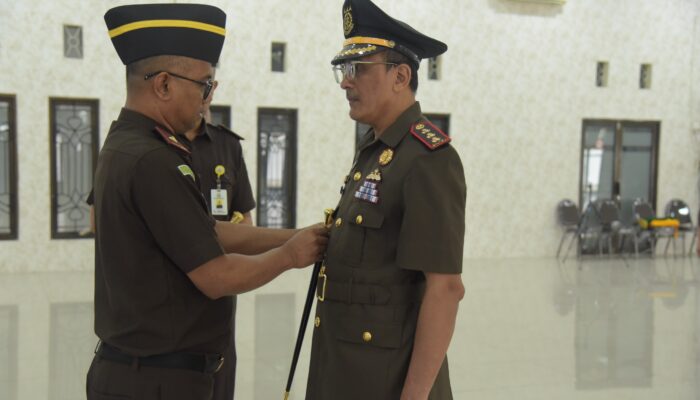 Kajati Aceh Lantik Rajendra Dharmalinga Wiritanaya sebagai Kajari Pidie, Tekankan Integritas dan Sinergi