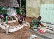 Satgas TMMD ke-129 Kodim 0107/Aceh Selatan Rampungkan Fasilitas Air Bersih, Tapak Tower Mulai Dipasang untuk Wujudkan Harapan Warga Aur Pelumat