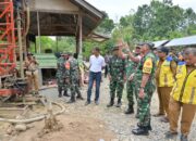 Tim Wasev Tinjau Langsung Sasaran Fisik dan Nonfisik TMMD Ke-129 Kodim 0102/Pidie