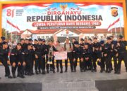 Sambut HUT ke-81 Kemerdekaan RI, Polda Aceh Gelar Lomba PBB, Satbrimob Raih Juara I