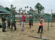 Jelang Penutupan TMMD ke-129, Satgas dan Warga Matangkan Persiapan Upacara