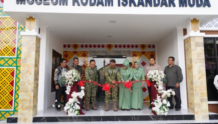 Pangdam IM Resmikan Museum Kodam Iskandar Muda
