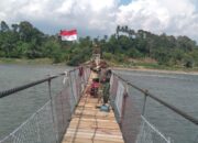 Progres Jembatan Gantung Perintis Garuda Capai 94,5 Persen, Akses Masyarakat Badar–Darul Hasanah Segera Terwujud
