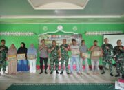 Tim Wasev TMMD Ke-129 Kodim 0102/Pidie Tatap Muka dengan Warga, Salurkan Bantuan Sembako sebagai Wujud Kepedulian TNI