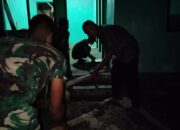 Kejar Target TMMD, Satgas Kodim 0107/Aceh Selatan Lembur hingga Malam Rampungkan RTLH