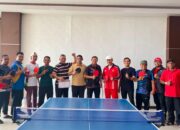 Semarakkan HUT Kemerdekaan RI ke-81, Kadis Pendidikan Dayah Aceh Resmi Buka Turnamen Tenis Meja Antar-Bidang