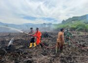 Tim Gabungan Kembali Tangani Karhutla di Gampong Drien Aceh Selatan