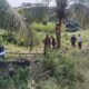 Kodim 0108/Agara dan Warga Bersihkan Lahan Calon Pembangunan Jembatan Gantung di Desa Rambung Jaya, Aceh Tenggara