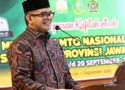 Plt Sekda Aceh Lepas Kafilah Aceh Ikuti MTQN ke-31 di Jawa Tengah