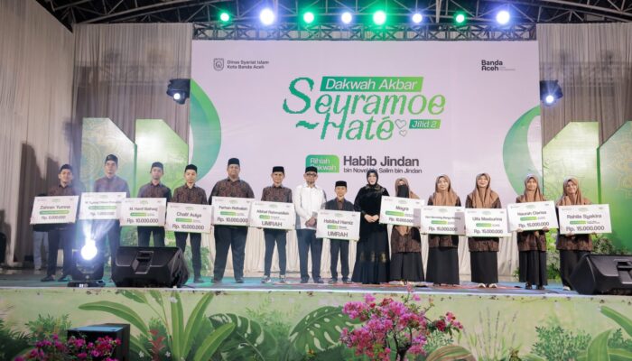 Dakwah Akbar Seuramoe Hate Hadirkan Habib Jindan di Banda Aceh