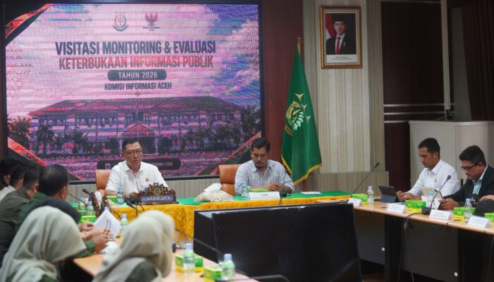 Kejati Aceh Jalani Visitasi Monev Keterbukaan Informasi 2026