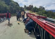 Prajurit TNI hampir rampungkan Pengerjaan Jembatan Bailey Bale Redelong, Bener Meriah progres kini Capai 93 Persen