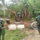 Satgas TMMD ke-130 Kodim 0108/Agara Terus Kebut Penimbunan Jalan Penghubung Antardesa