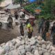 Kodim 0108/Agara Bersama Warga Perbaiki Jembatan di Lawe Sikap, Aceh Tenggara