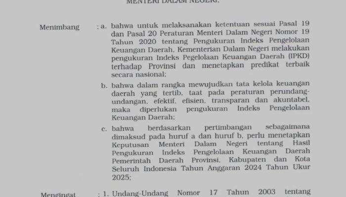 Aceh Besar Terbaik se Aceh dalam pengelolaan Keuangan Tahun 2024
